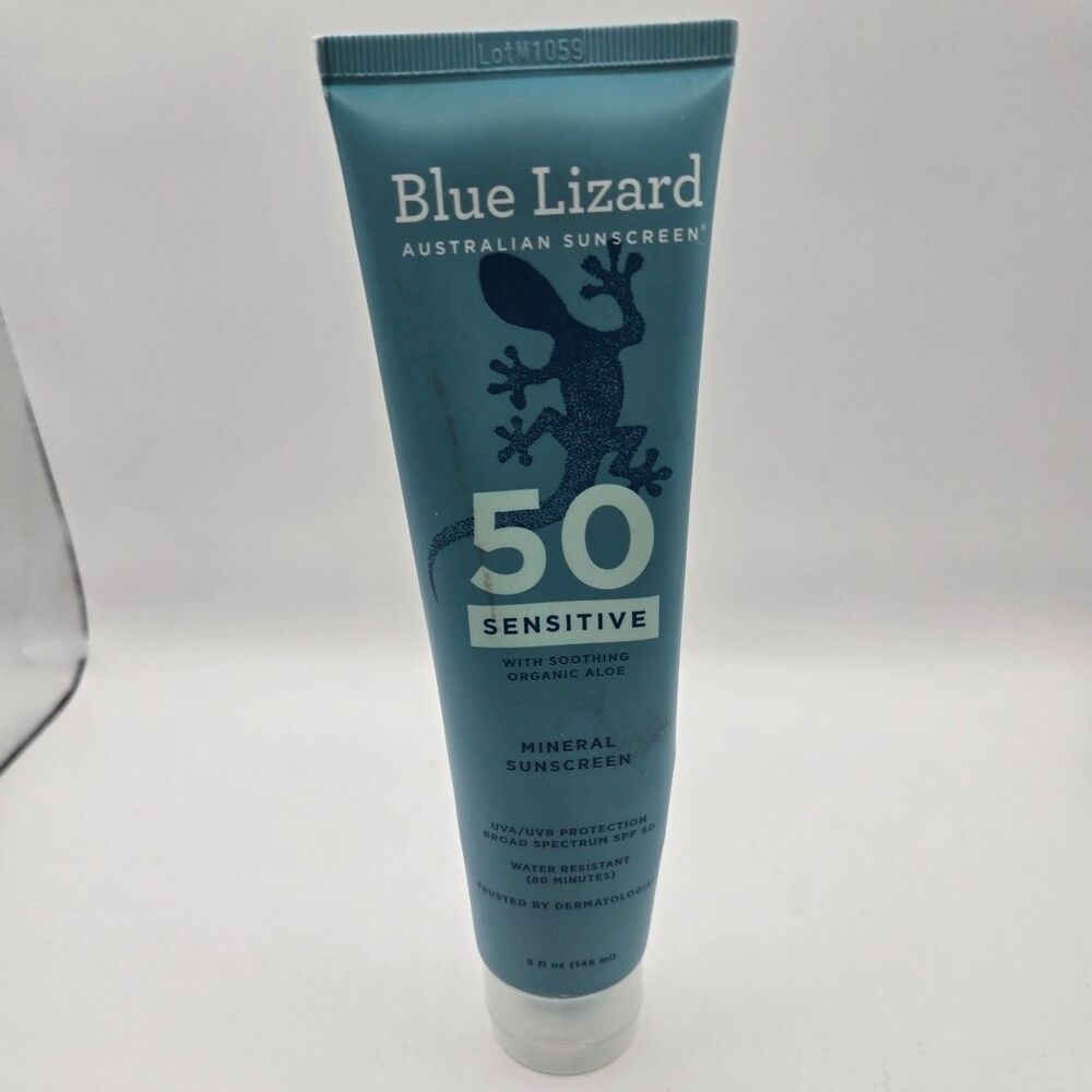 Blue Lizard Sensitive Mineral Sunscreen SPF 50 5 fl oz 148 mL